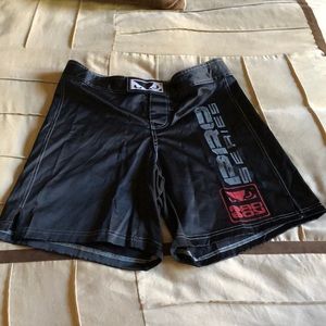 Black MMA/workout shorts - Bad Boy Pro Series